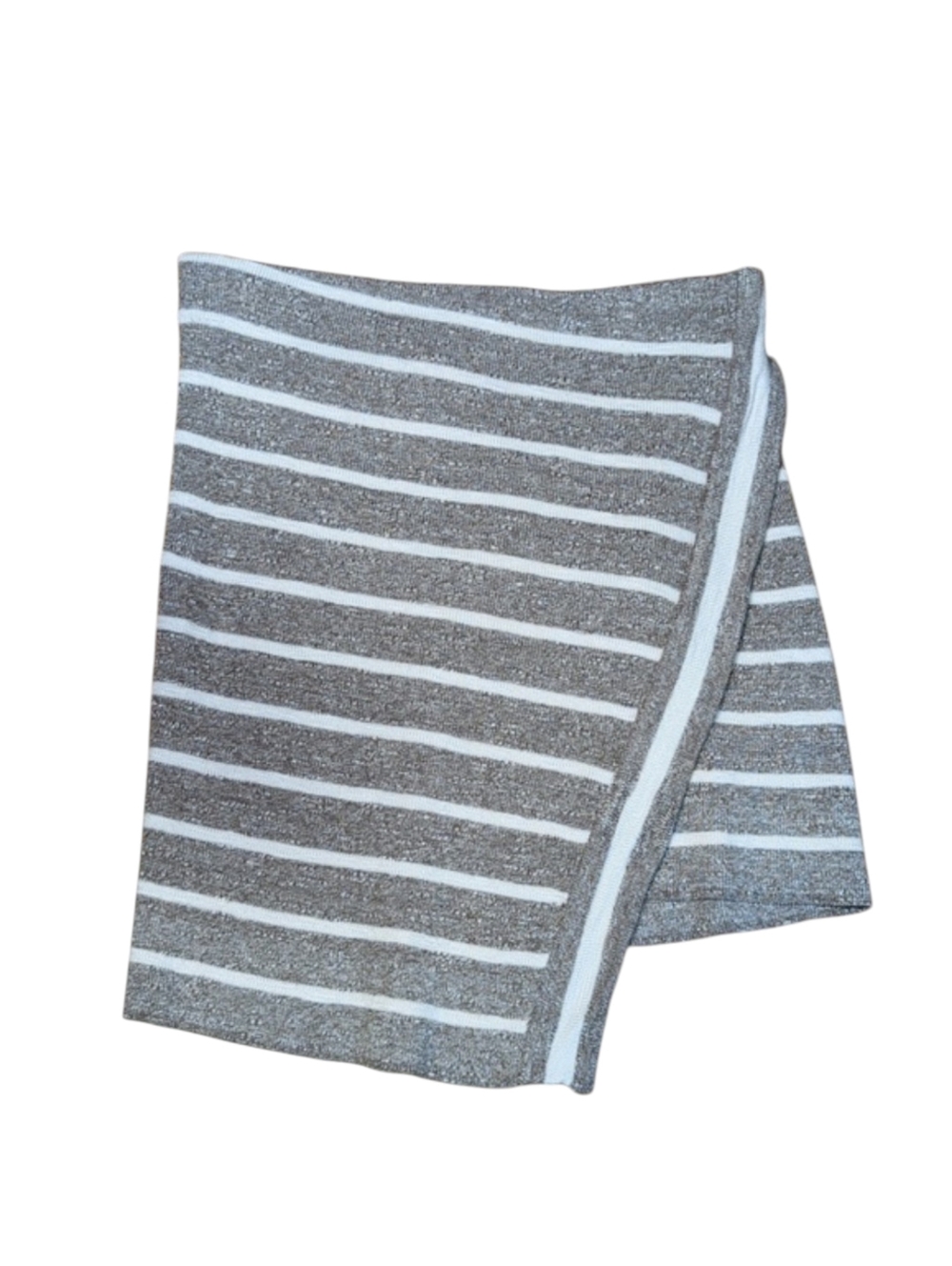 Free People Asymmetrical Stripe Mini Skirt